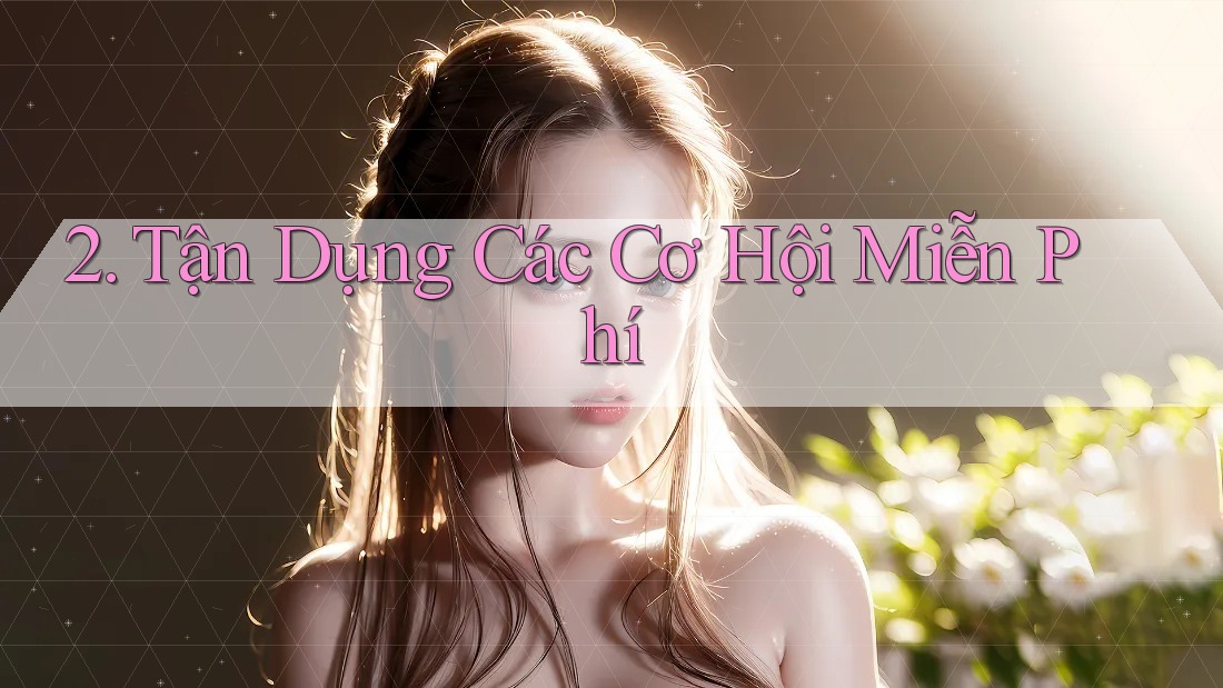 2. Tận Dụng Các Cơ Hội Miễn Phí