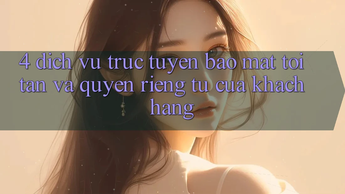 4. Dịch vụ trực tuyến Bảo mật Tối Tân Và Quyền Riêng Tư Của Khách hàng 4. Dịch vụ trực tuyến Bảo mật Tối Tân Và Quyền Riêng Tư Của Khách hàng