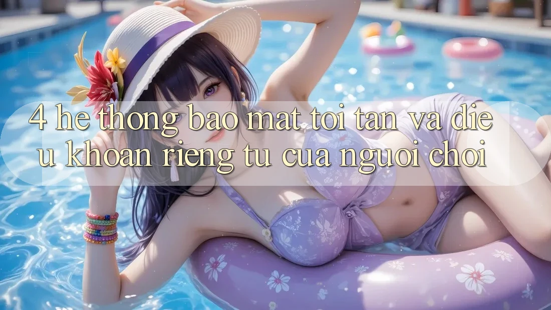4. Hệ Thống Bảo Mật Tối Tân Và Điều khoản riêng tư Của Người chơi 4. Hệ Thống Bảo Mật Tối Tân Và Điều khoản riêng tư Của Người chơi