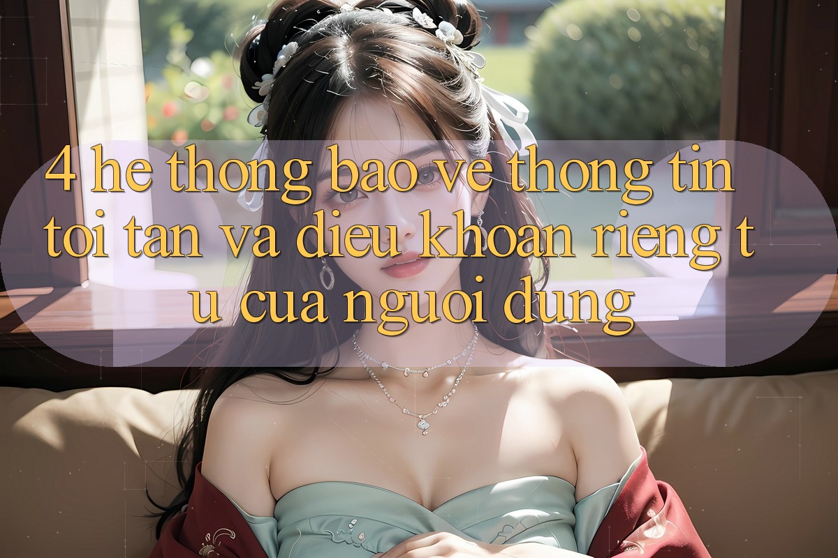 4. Hệ Thống Bảo vệ thông tin Tối Tân Và Điều khoản riêng tư Của Người Dùng