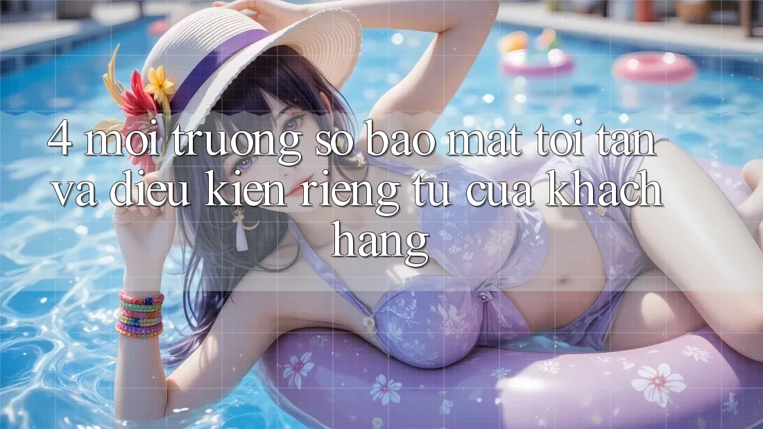 4. Môi trường số Bảo Mật Tối Tân Và Điều kiện riêng tư Của Khách hàng