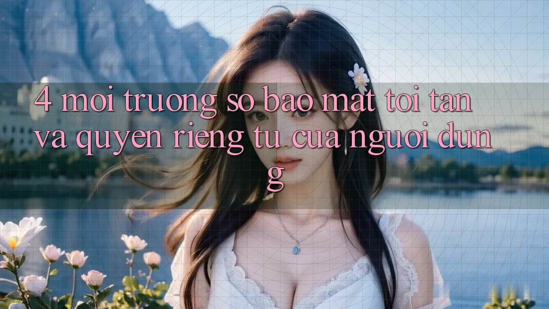 4. Môi trường số Bảo Mật Tối Tân Và Quyền Riêng Tư Của Người dùng