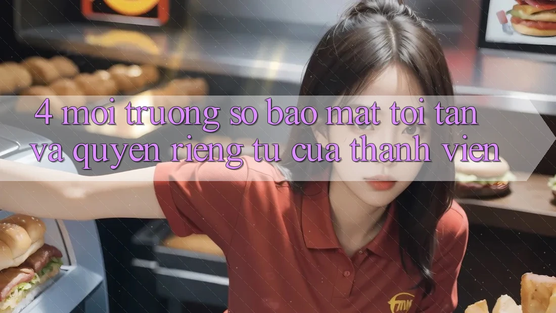 4. Môi trường số Bảo Mật Tối Tân Và Quyền Riêng Tư Của Thành viên 4. Môi trường số Bảo Mật Tối Tân Và Quyền Riêng Tư Của Thành viên