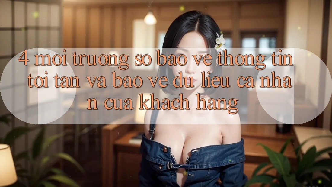 4. Môi trường số Bảo vệ thông tin Tối Tân Và Bảo vệ dữ liệu cá nhân Của Khách hàng 4. Môi trường số Bảo vệ thông tin Tối Tân Và Bảo vệ dữ liệu cá nhân Của Khách hàng