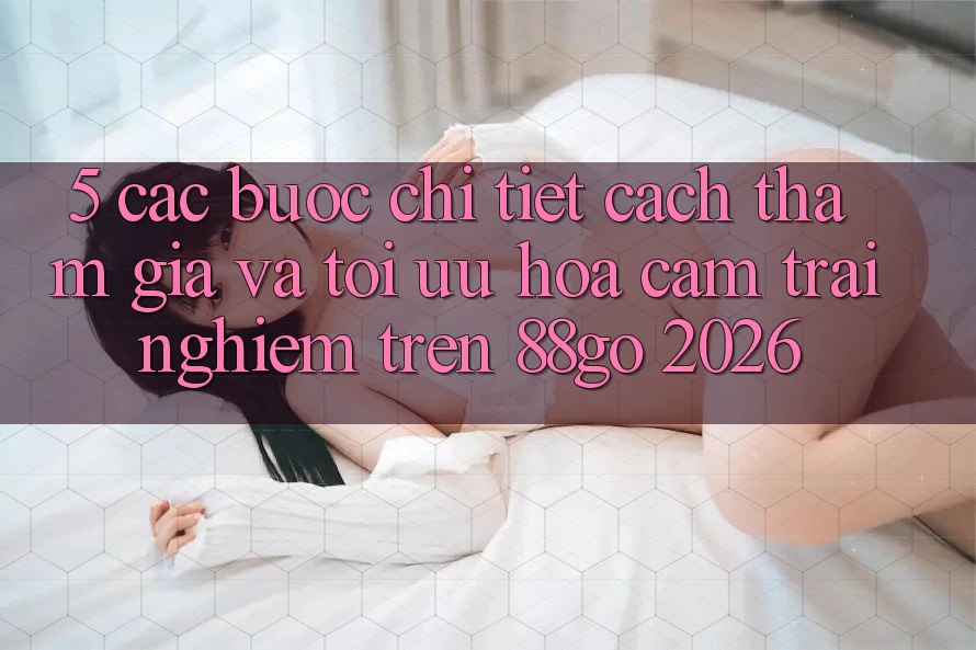 5. Các bước Chi Tiết Cách Tham Gia Và Tối Ưu Hóa Cảm trải nghiệm Trên 88go 2026