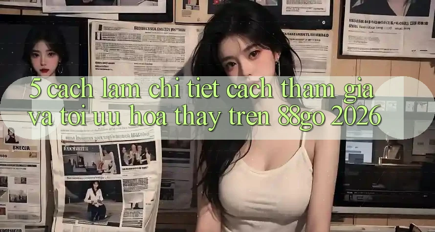 5. Cách làm Chi Tiết Cách Tham Gia Và Tối Ưu Hóa Thấy Trên 88go 2026 5. Cách làm Chi Tiết Cách Tham Gia Và Tối Ưu Hóa Thấy Trên 88go 2026