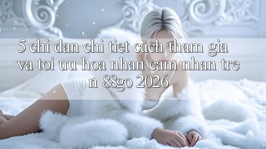5. Chỉ dẫn Chi Tiết Cách Tham Gia Và Tối Ưu Hóa Nhận cảm nhận Trên 88go 2026 5. Chỉ dẫn Chi Tiết Cách Tham Gia Và Tối Ưu Hóa Nhận cảm nhận Trên 88go 2026