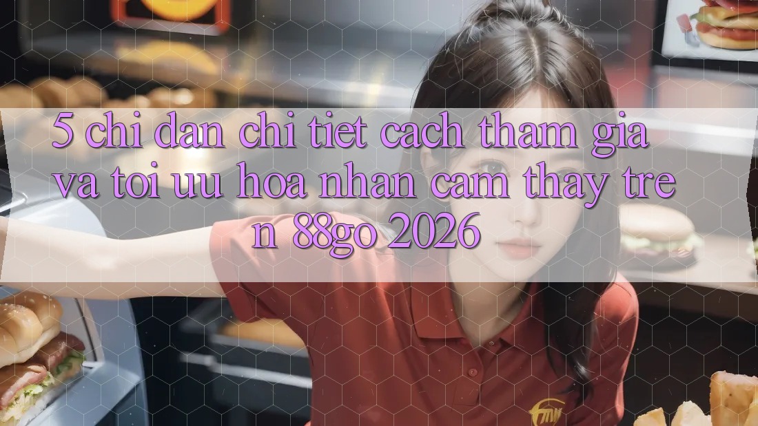 5. Chỉ dẫn Chi Tiết Cách Tham Gia Và Tối Ưu Hóa Nhận cảm thấy Trên 88go 2026 5. Chỉ dẫn Chi Tiết Cách Tham Gia Và Tối Ưu Hóa Nhận cảm thấy Trên 88go 2026