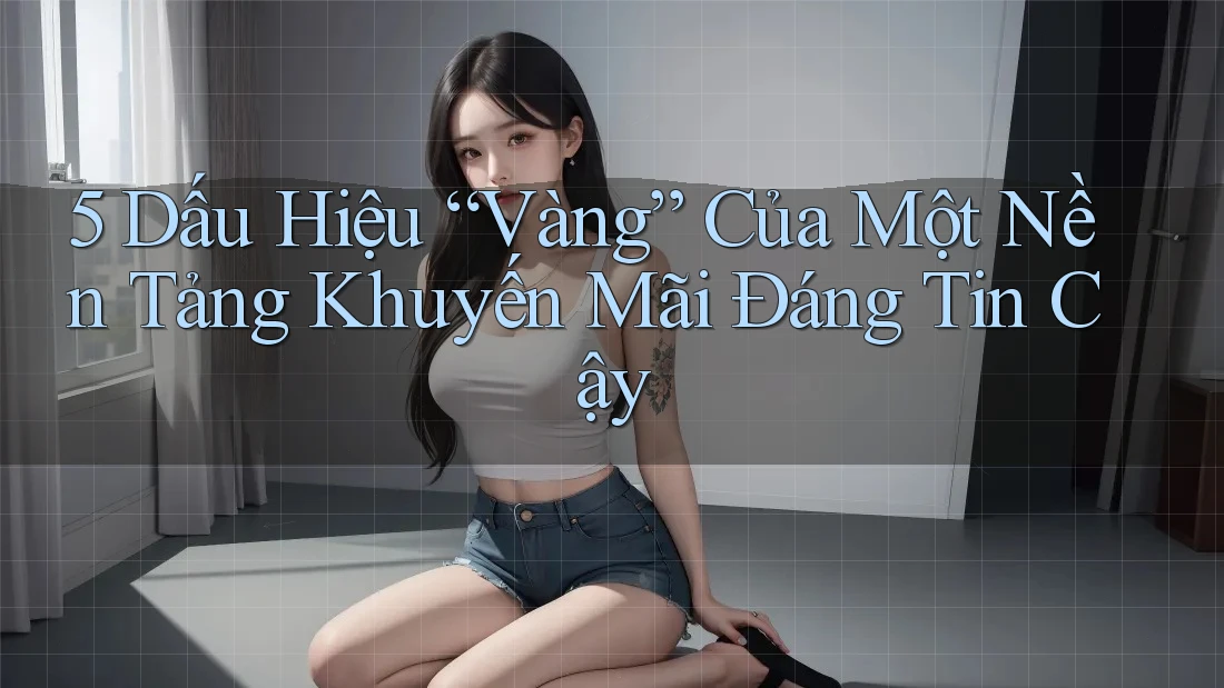 5 Dấu Hiệu “Vàng” Của Một Nền Tảng Khuyến Mãi Đáng Tin Cậy