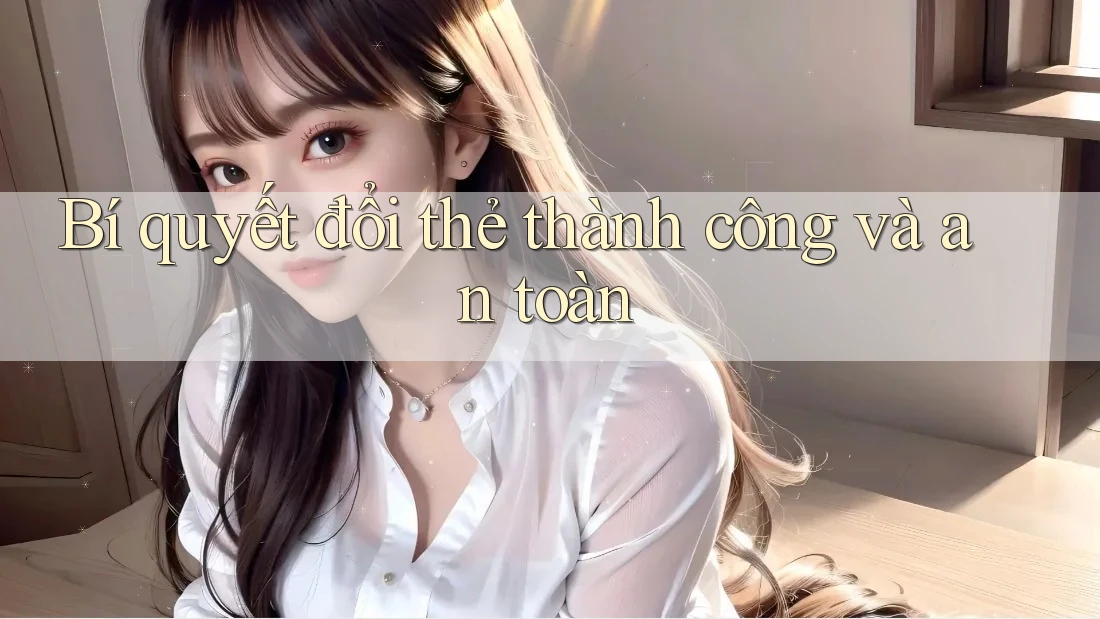 Bí quyết đổi thẻ thành công và an toàn Bí quyết đổi thẻ thành công và an toàn