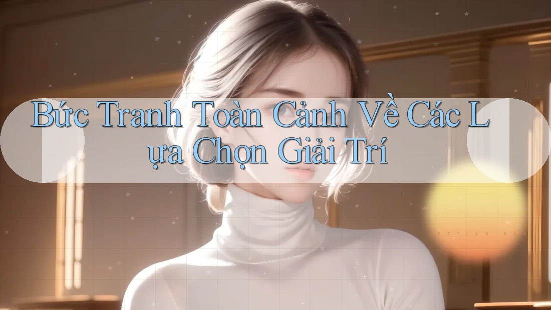 Bức Tranh Toàn Cảnh Về Các Lựa Chọn Giải Trí Bức Tranh Toàn Cảnh Về Các Lựa Chọn Giải Trí