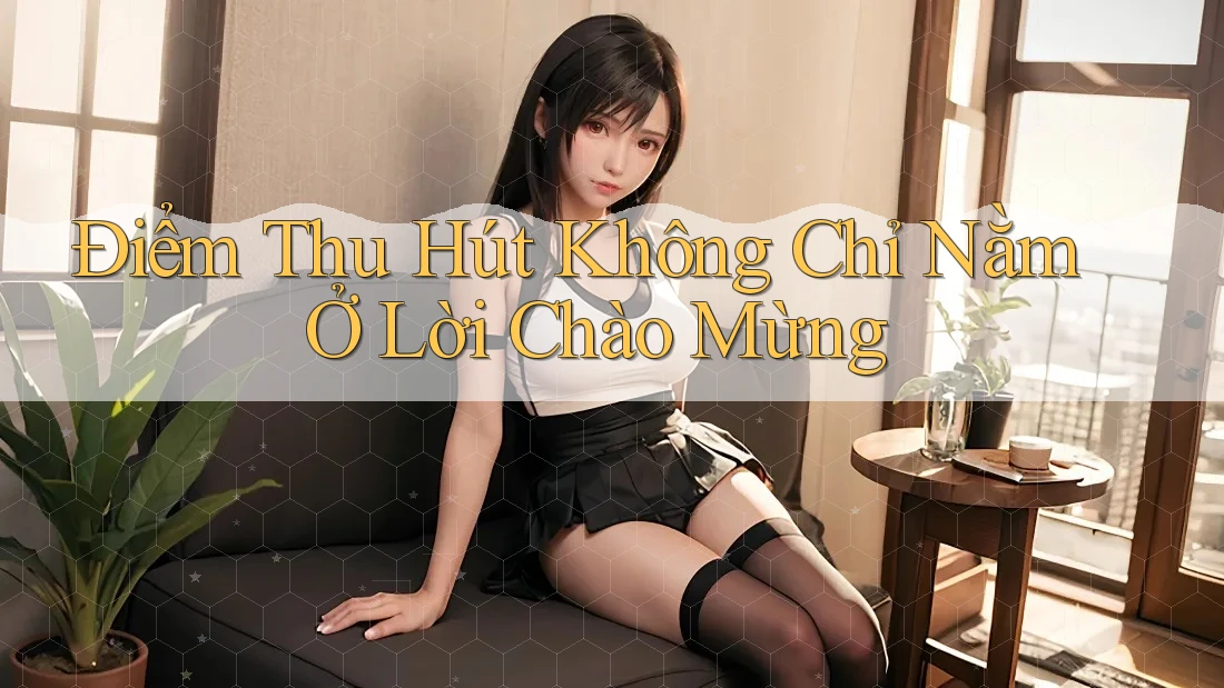 Điểm Thu Hút Không Chỉ Nằm Ở Lời Chào Mừng Điểm Thu Hút Không Chỉ Nằm Ở Lời Chào Mừng
