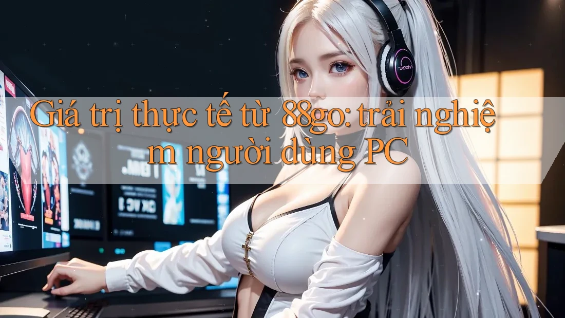 Giá trị thực tế từ 88go: trải nghiệm người dùng PC Giá trị thực tế từ 88go: trải nghiệm người dùng PC