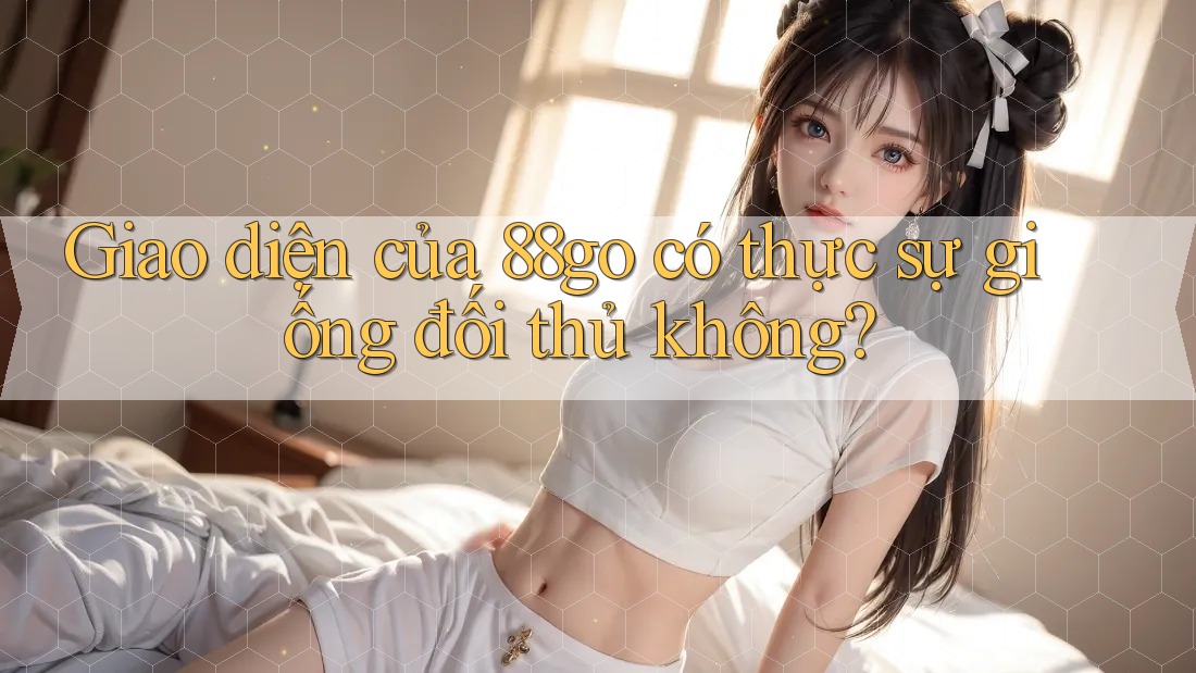 Giao diện của 88go có thực sự giống đối thủ không? Giao diện của 88go có thực sự giống đối thủ không?