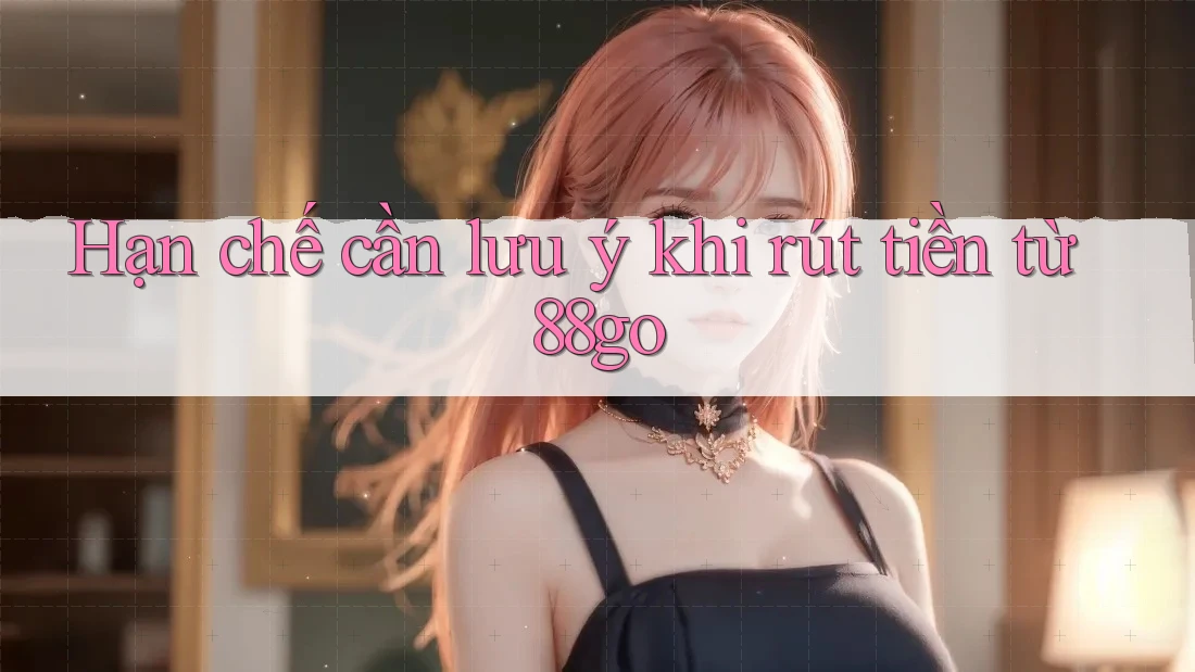 Hạn chế cần lưu ý khi rút tiền từ 88go Hạn chế cần lưu ý khi rút tiền từ 88go