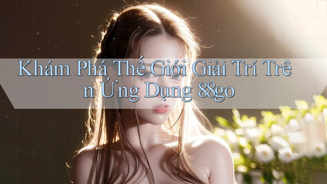 Khám Phá Thế Giới Giải Trí Trên Ứng Dụng 88go Khám Phá Thế Giới Giải Trí Trên Ứng Dụng 88go