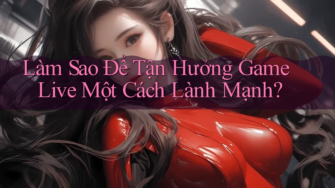 Làm Sao Để Tận Hưởng Game Live Một Cách Lành Mạnh? Làm Sao Để Tận Hưởng Game Live Một Cách Lành Mạnh?