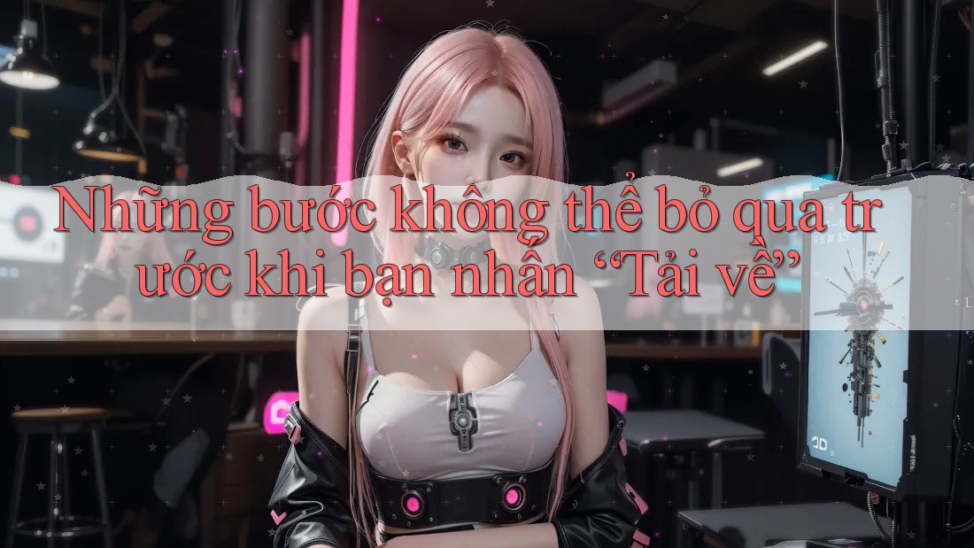 Những bước không thể bỏ qua trước khi bạn nhấn “Tải về”