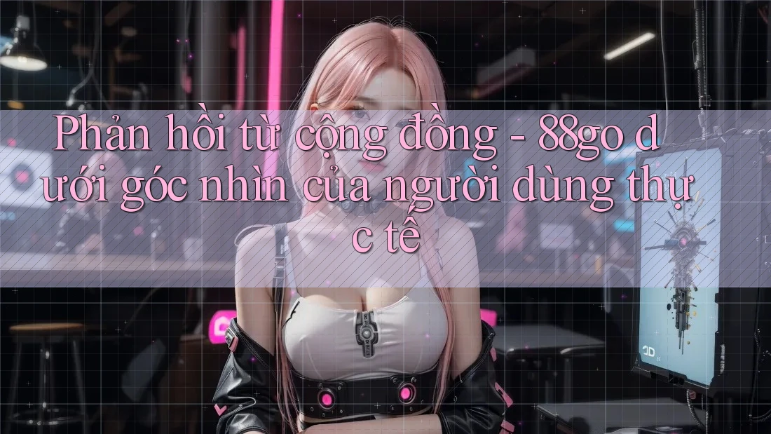 Phản hồi từ cộng đồng - 88go dưới góc nhìn của người dùng thực tế Phản hồi từ cộng đồng - 88go dưới góc nhìn của người dùng thực tế