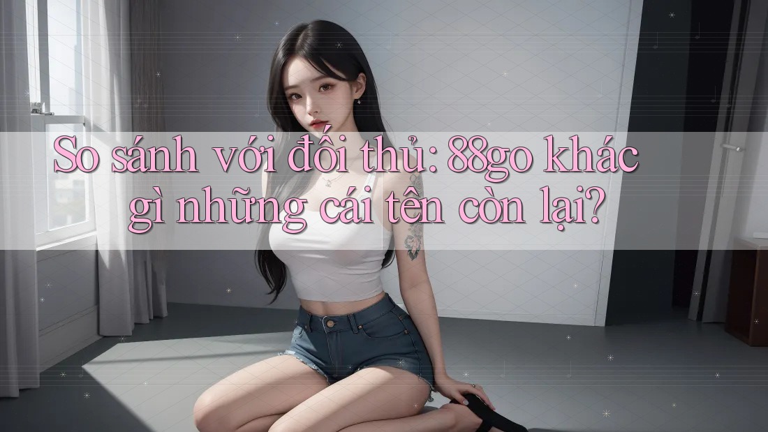 So sánh với đối thủ: 88go khác gì những cái tên còn lại? So sánh với đối thủ: 88go khác gì những cái tên còn lại?