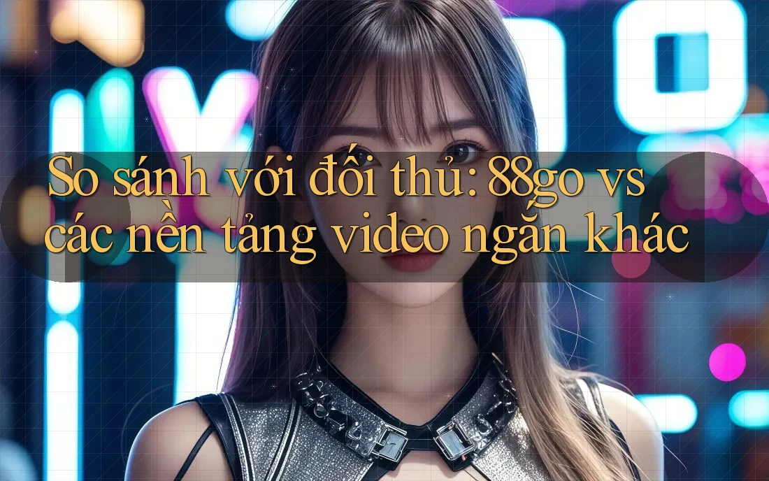 So sánh với đối thủ: 88go vs các nền tảng video ngắn khác