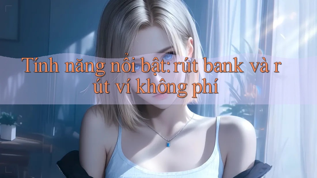 Tính năng nổi bật: rút bank và rút ví không phí Tính năng nổi bật: rút bank và rút ví không phí