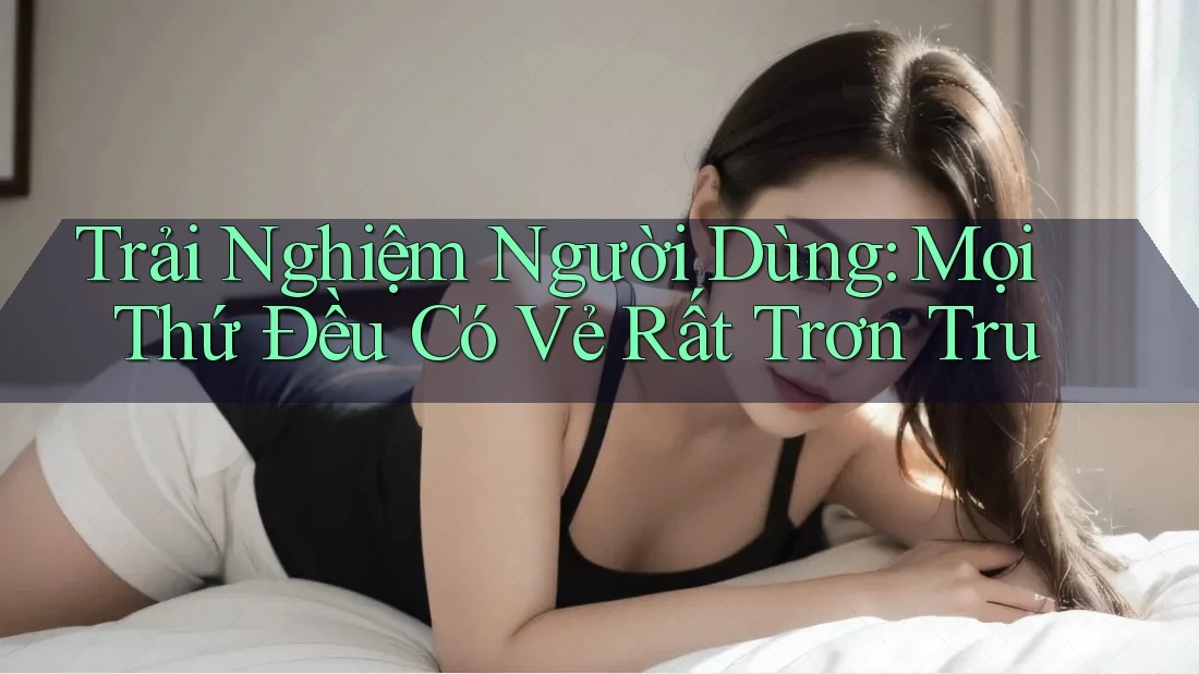 Trải Nghiệm Người Dùng: Mọi Thứ Đều Có Vẻ Rất Trơn Tru Trải Nghiệm Người Dùng: Mọi Thứ Đều Có Vẻ Rất Trơn Tru