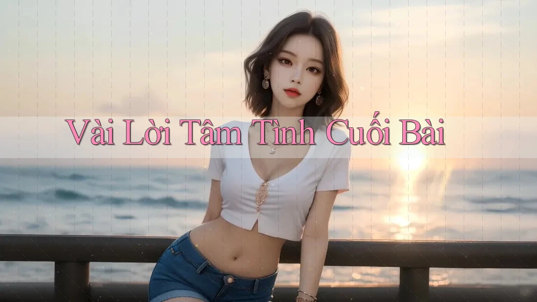 Vài Lời Tâm Tình Cuối Bài Vài Lời Tâm Tình Cuối Bài